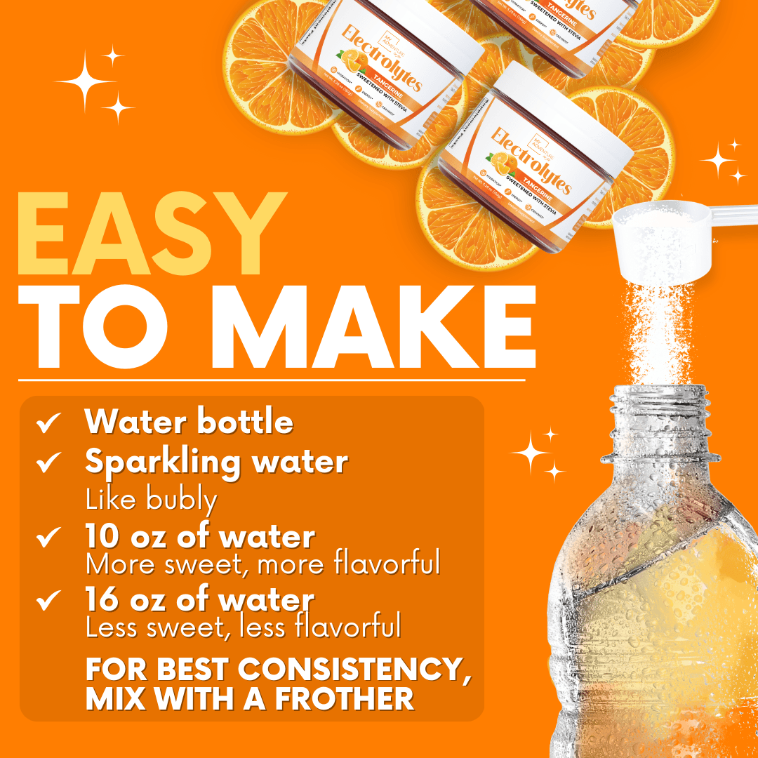 Tangerine Electrolytes - 30 Servings | Zero Sugar Hydration