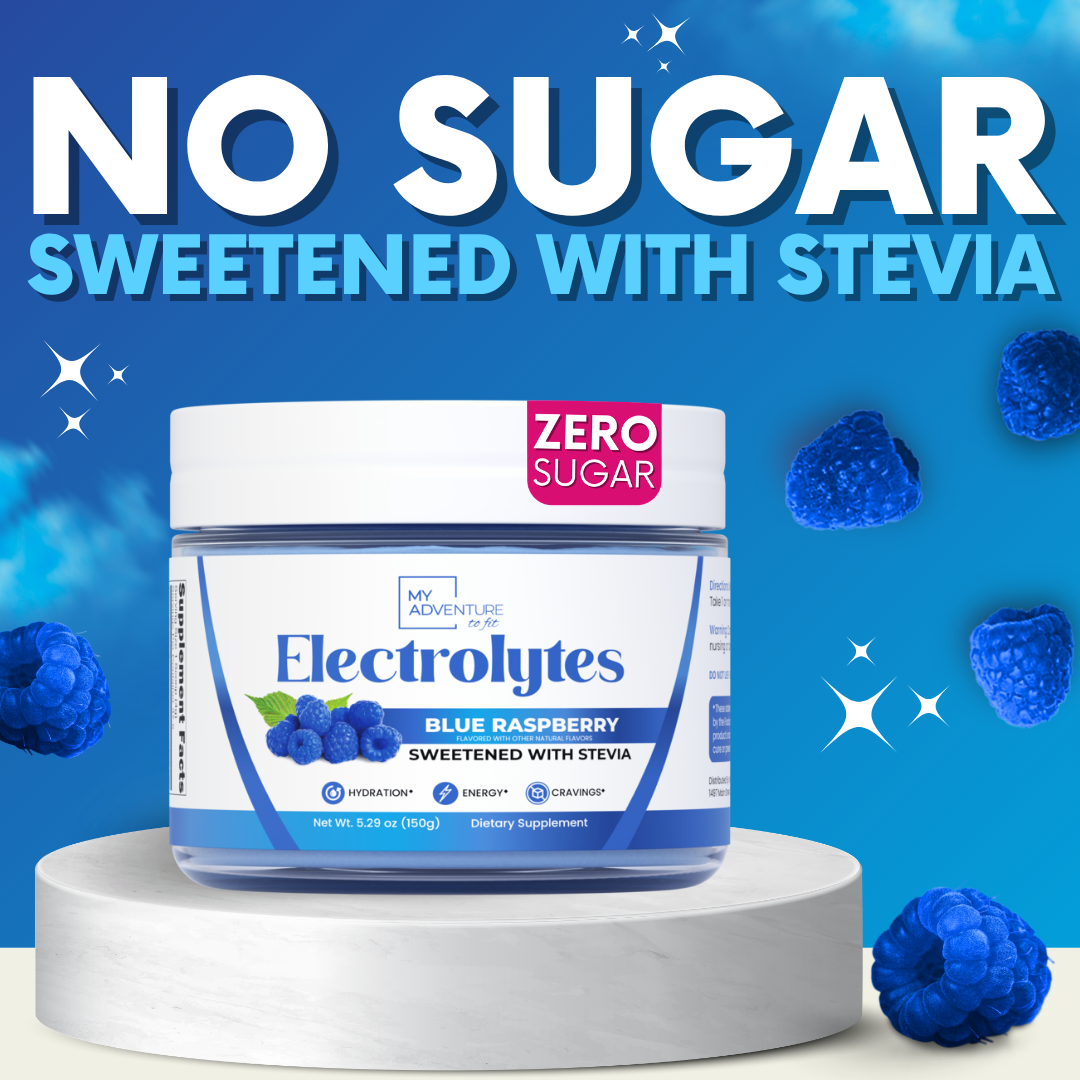 Blue Raspberry Electrolytes | ZERO SUGAR Hydration | 37 Servings