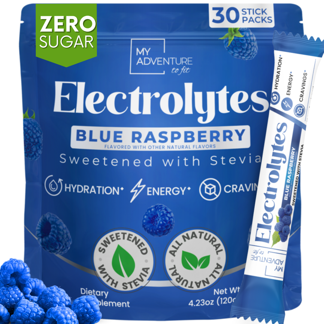Blue Raspberry Electrolytes – Stick Packs