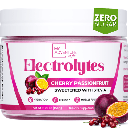 Electrolytes - Cherry Passionfruit - My Adventure to Fit