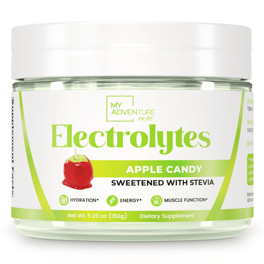 Electrolytes - Apple Candy - My Adventure to Fit
