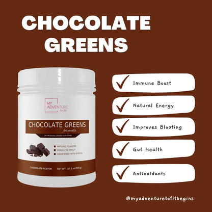 Chocolate Greens - Family Size - My Adventure to Fit