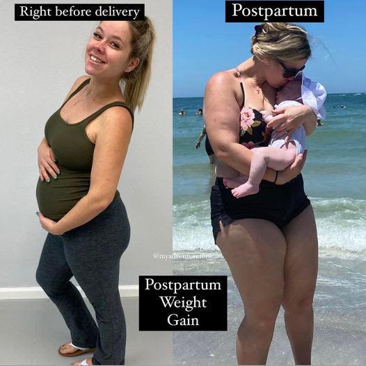 Postpartum Weight Gain 😬 - My Adventure to Fit