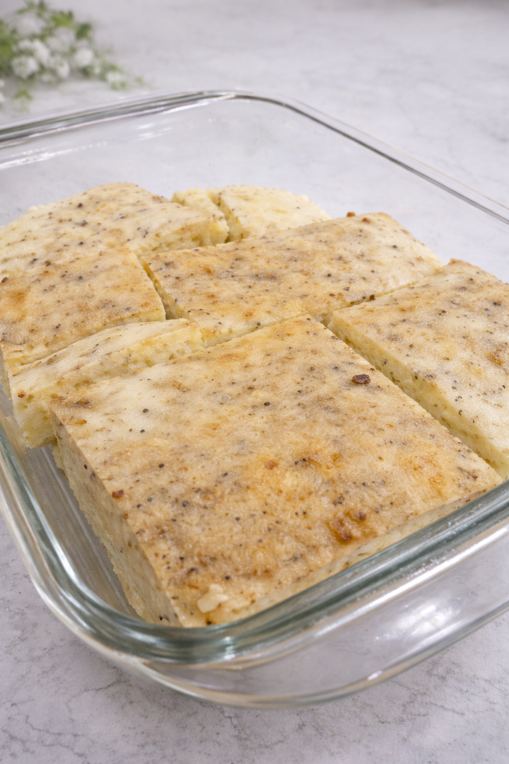 High-Protein Egg Bake Squares (Perfect for Breakfast Sandwiches)