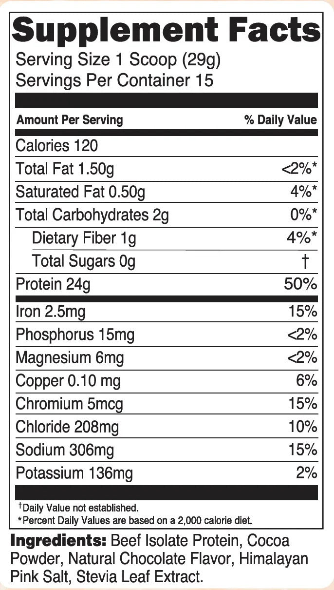 Chocolate Brownie Batter Protein - (Dairy Free)