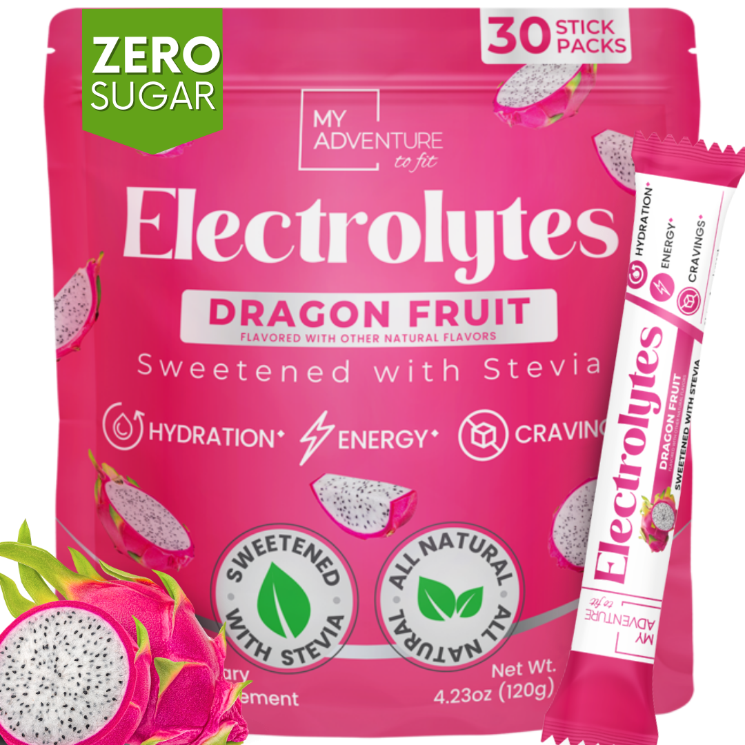 Electrolytes - Dragon Fruit 30 Count Sticks