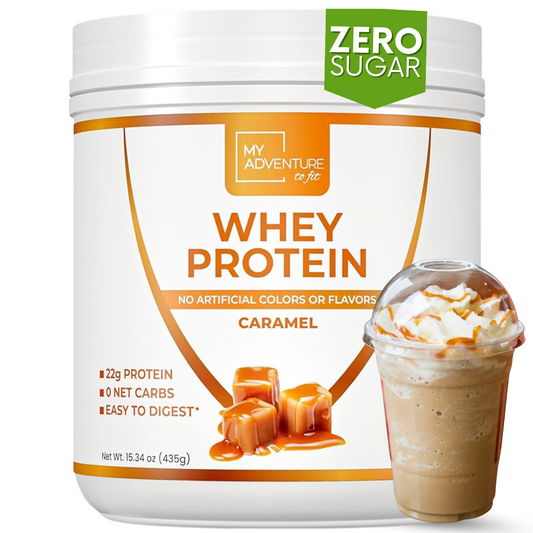 Caramel Whey Protein - My Adventure to Fit product photo