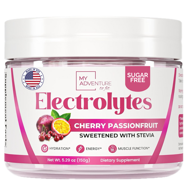Cherry Passionfruit Electrolytes - 37 Servings | Zero Sugar