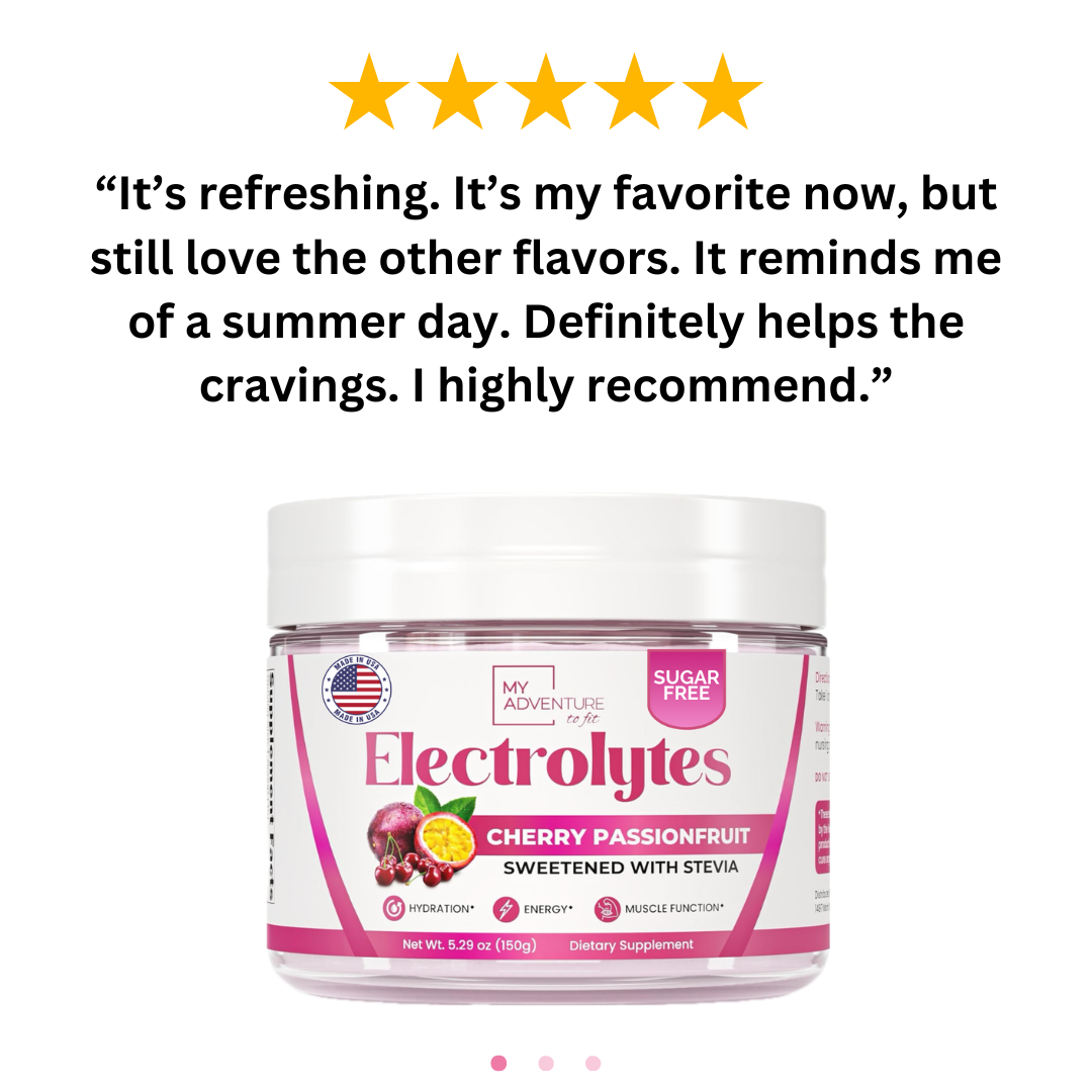Cherry Passionfruit Electrolytes - 37 Servings | Zero Sugar