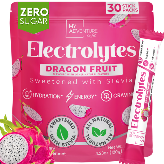 Electrolytes - Dragon Fruit 30 Count Sticks
