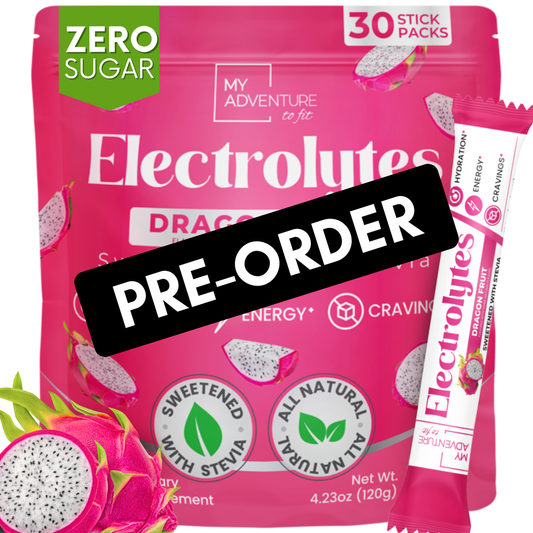 PRE-ORDER - Electrolytes - Dragon Fruit 30 Count Sticks