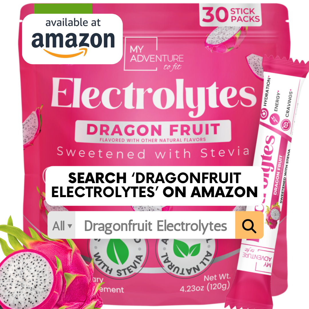 Electrolytes - Dragon Fruit 30 Count Sticks – My Adventure to Fit