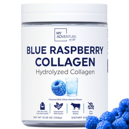 Blue Raspberry Collagen Drink Mix