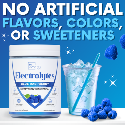 Electrolytes - Blue Raspberry - Family Size