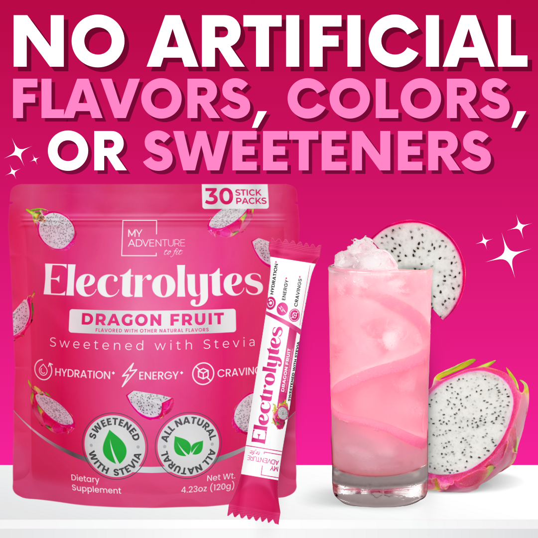 Electrolytes - Dragon Fruit 30 Count Sticks