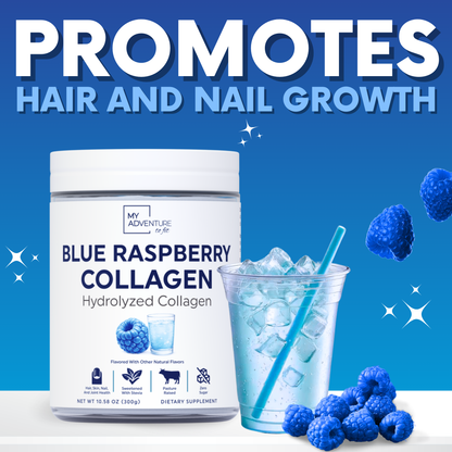 Blue Raspberry Collagen Drink Mix