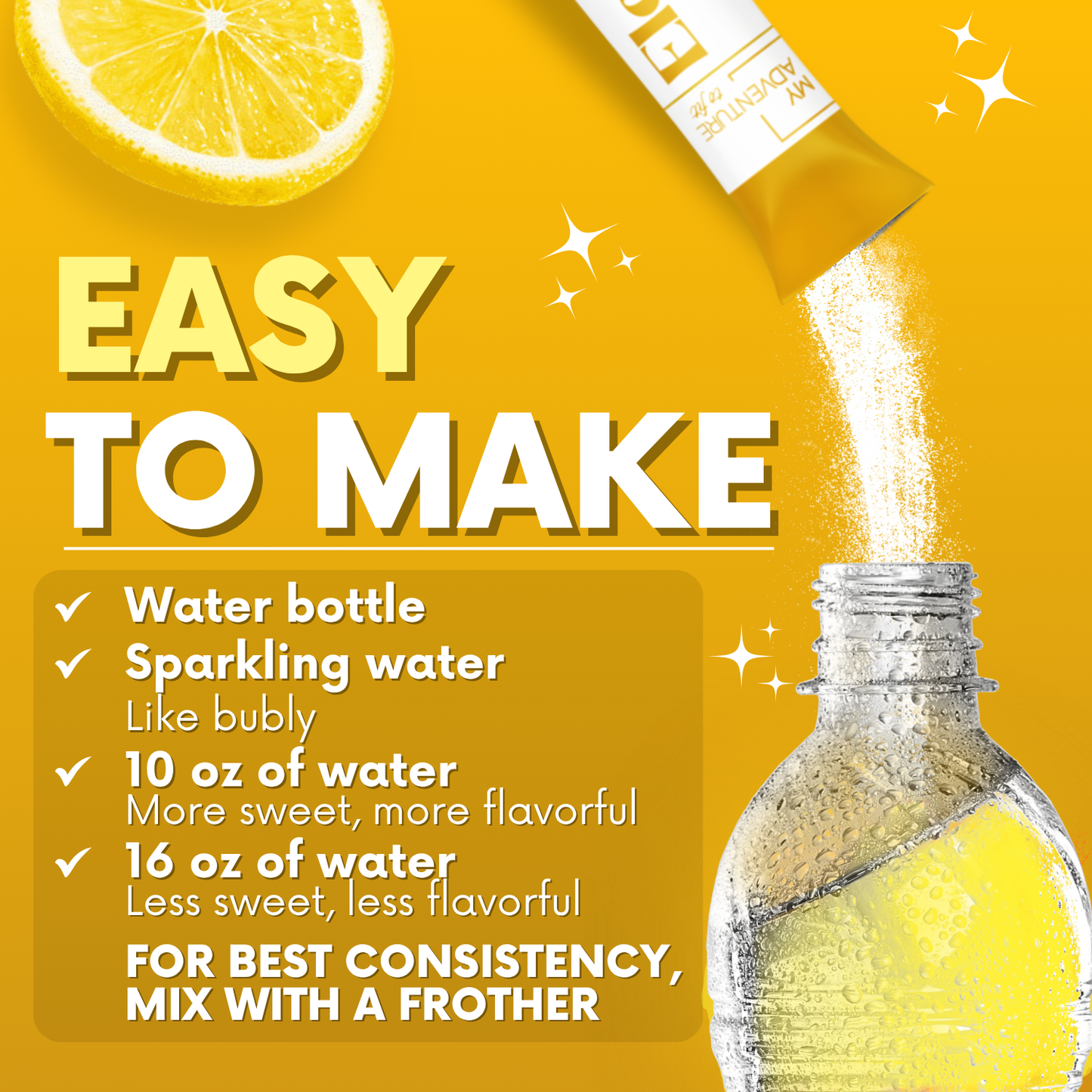 Electrolytes - Lemon Candy Stick Packs