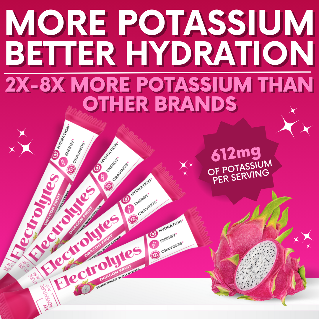 Electrolytes - Dragon Fruit 30 Count Sticks