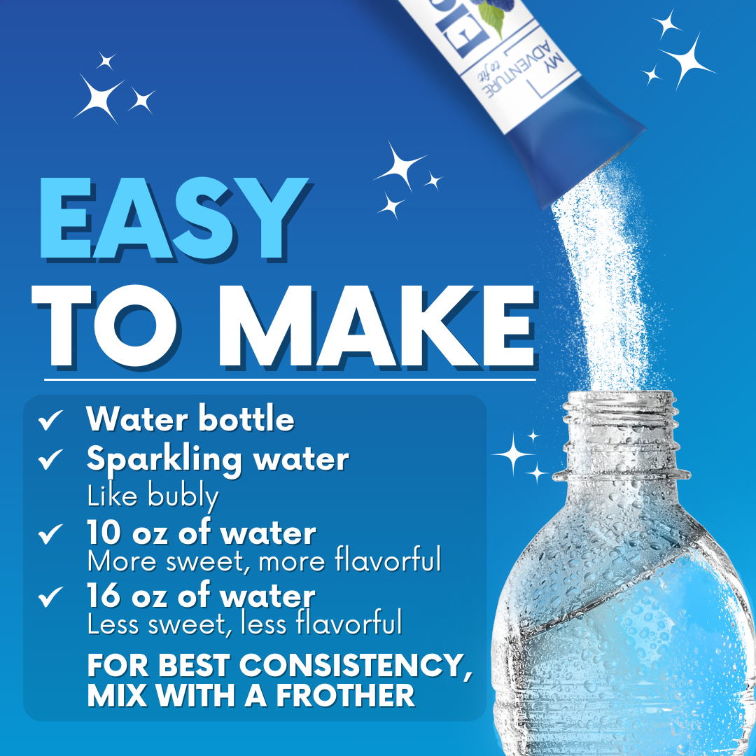 Blue Raspberry Electrolytes – Stick Packs | Zero Sugar Hydration