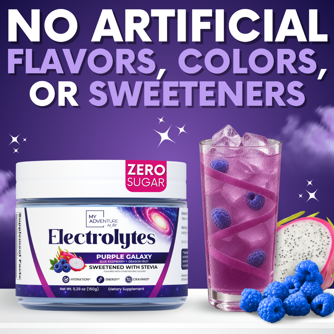NEW LAUNCH! Purple Galaxy Electrolytes | ZERO SUGAR Hydration | 37 Servings