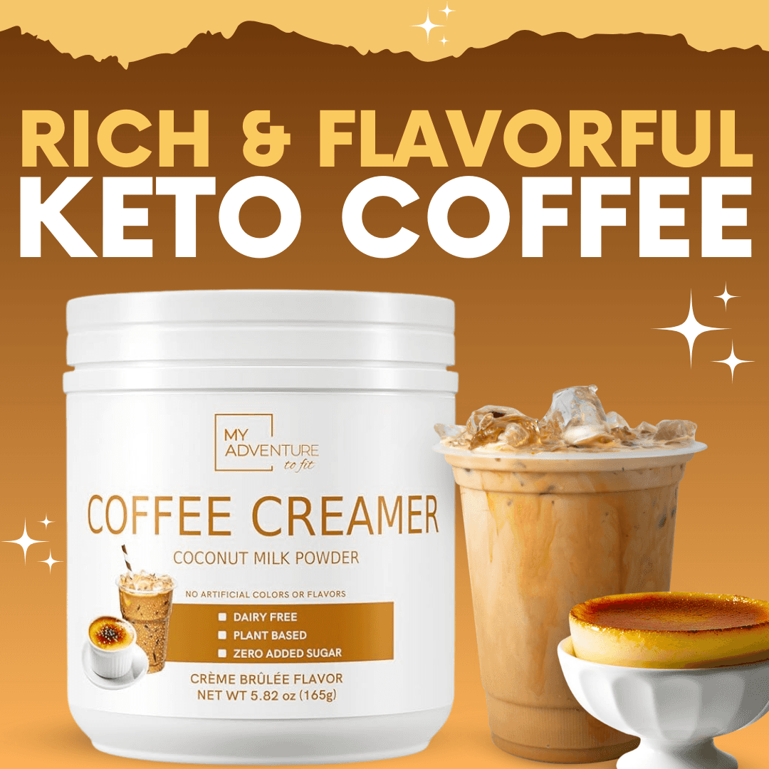 Crème Brûlée Creamer - Dairy Free – My Adventure to Fit