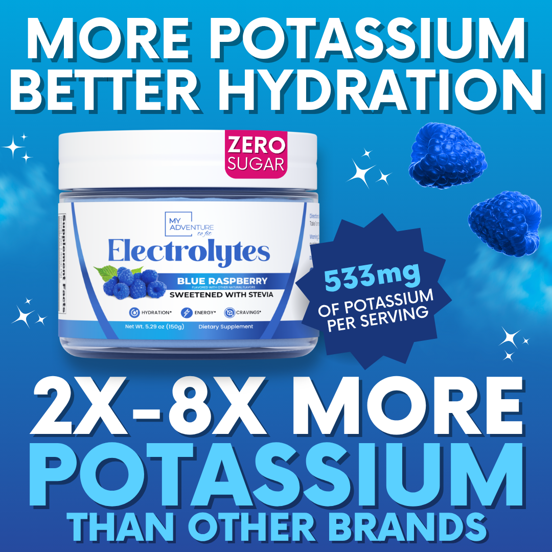 Blue Raspberry Electrolytes | ZERO SUGAR Hydration | 37 Servings