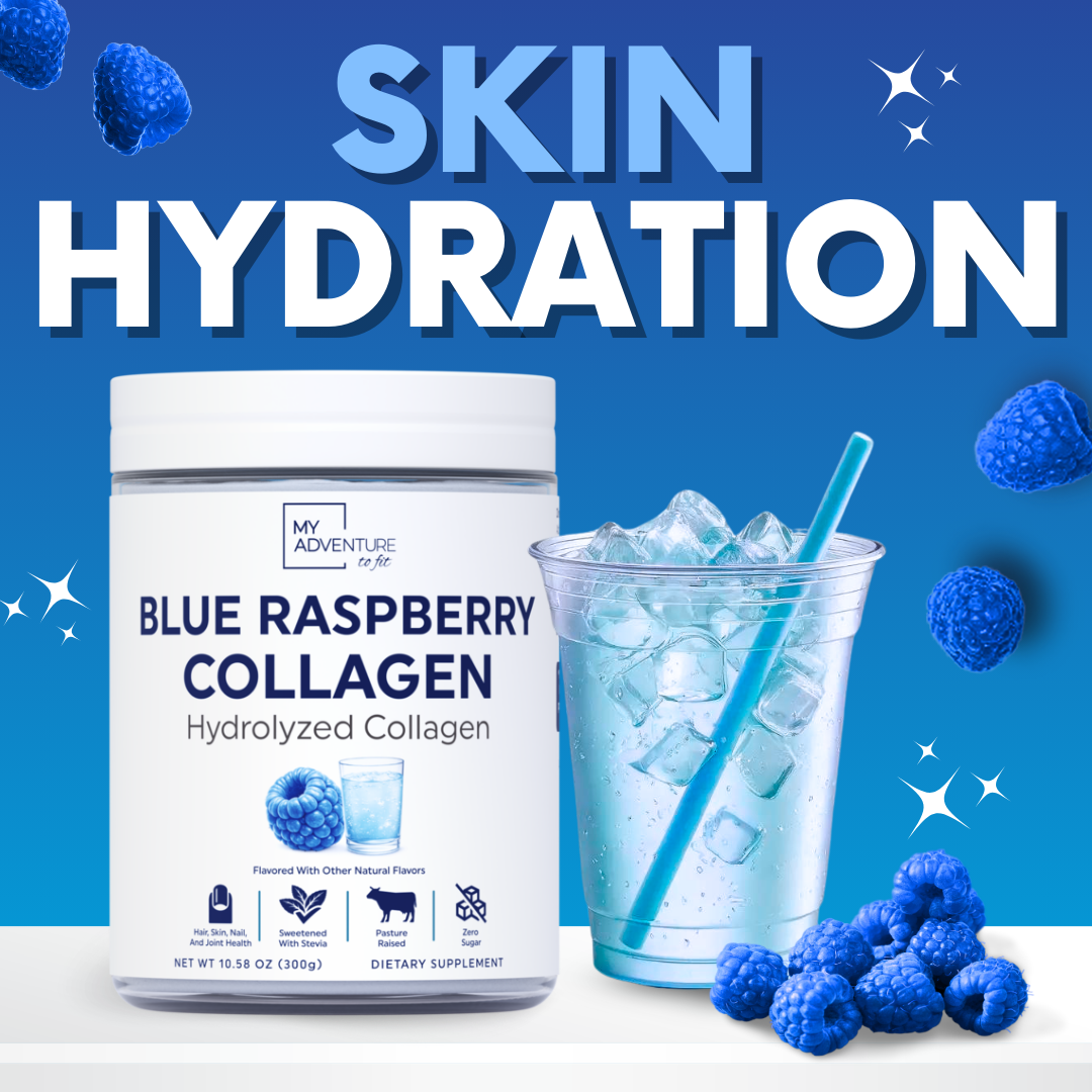 Blue Raspberry Collagen Drink Mix