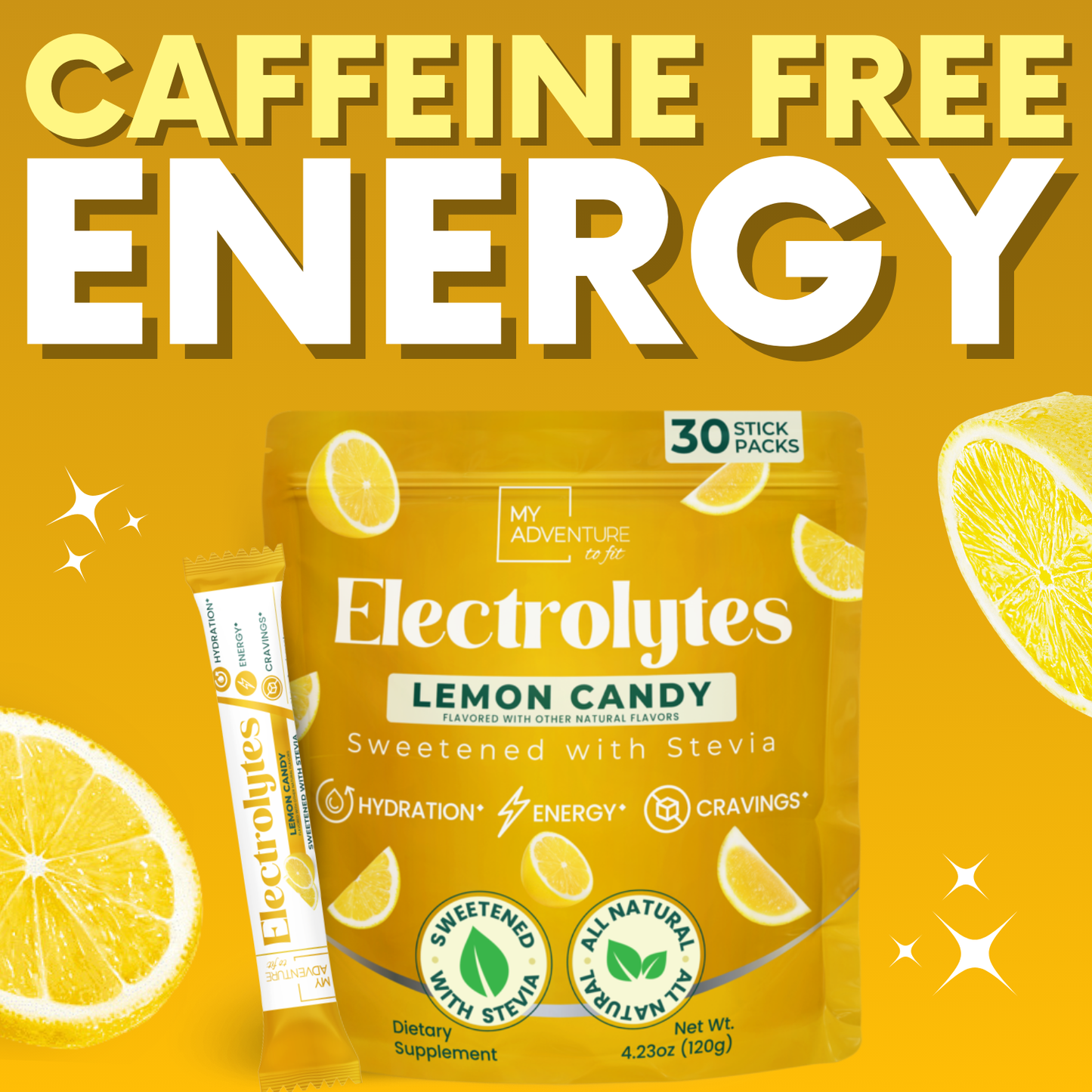 Electrolytes - Lemon Candy Stick Packs