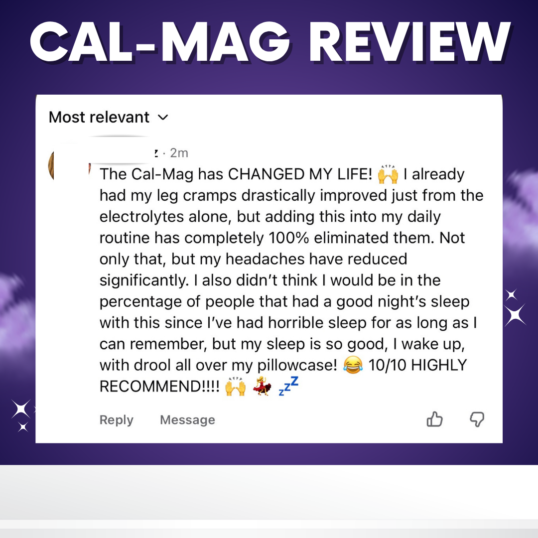 Purple Galaxy Calcium Magnesium - 35 Servings | Zero Sugar - Stress & Cramp Support