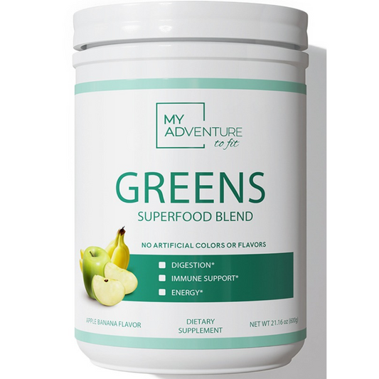 Greens Apple Banana - Family Size