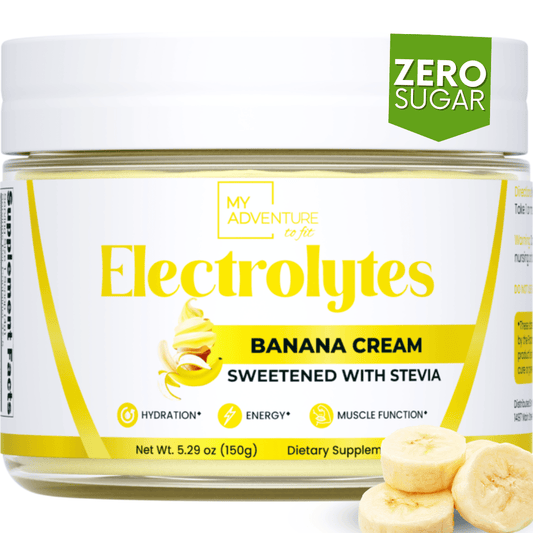Banana Cream 🍌 Electrolytes - My Adventure to Fit