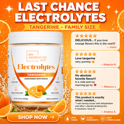 Electrolytes - Tangerine - Family Size - Farewell Flavor