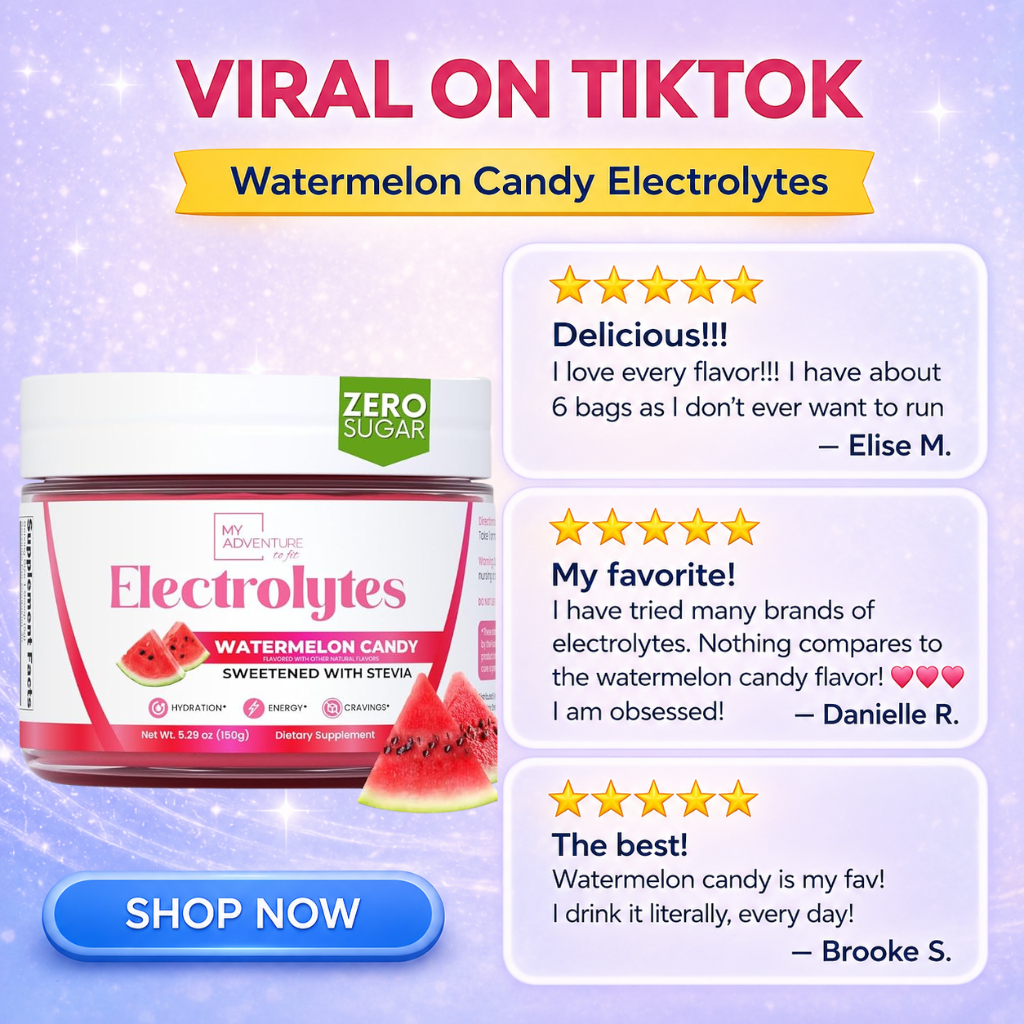 Watermelon Candy Electrolytes - 30 Servings | Zero Sugar Hydration