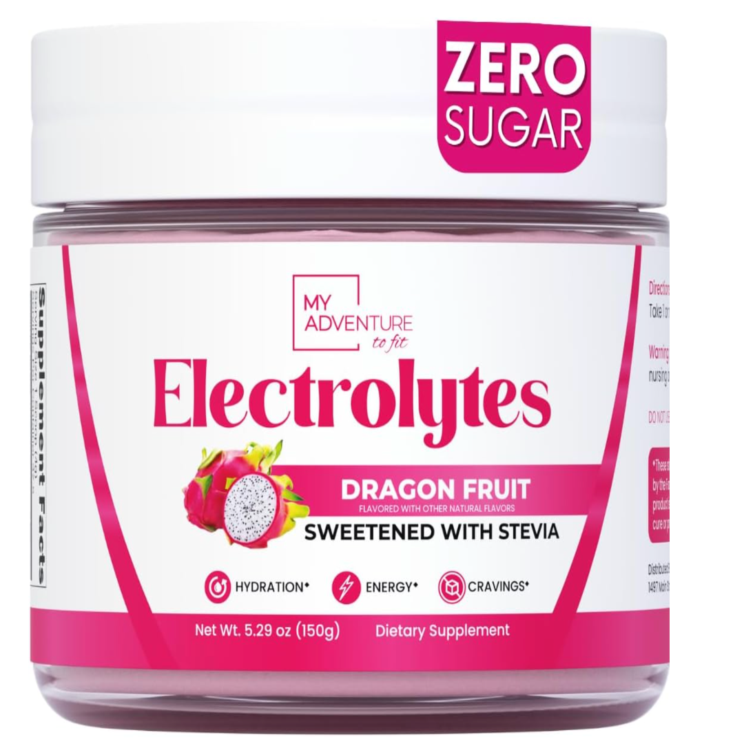 Dragon Fruit Electrolytes – 37 Serving Canister | Zero Sugar Hydration