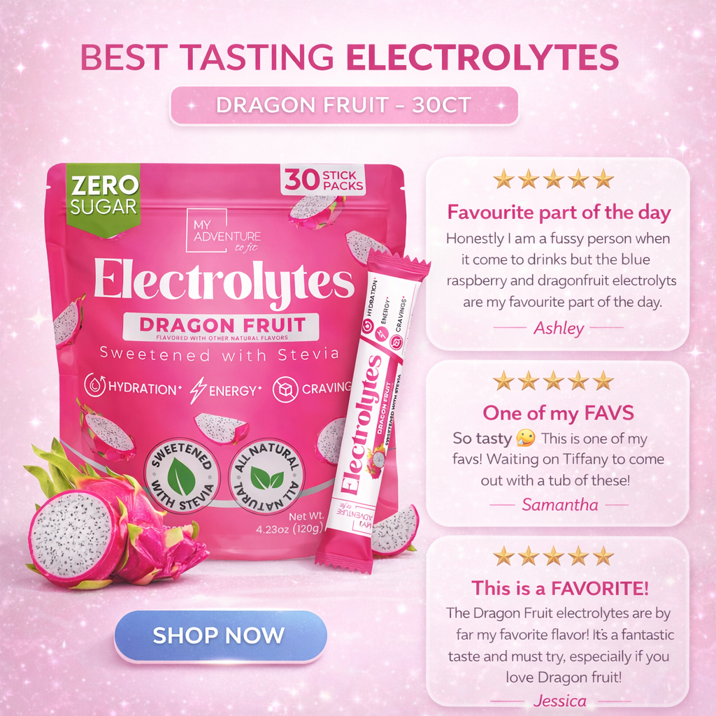 Electrolytes - Dragon Fruit 30 Count Sticks