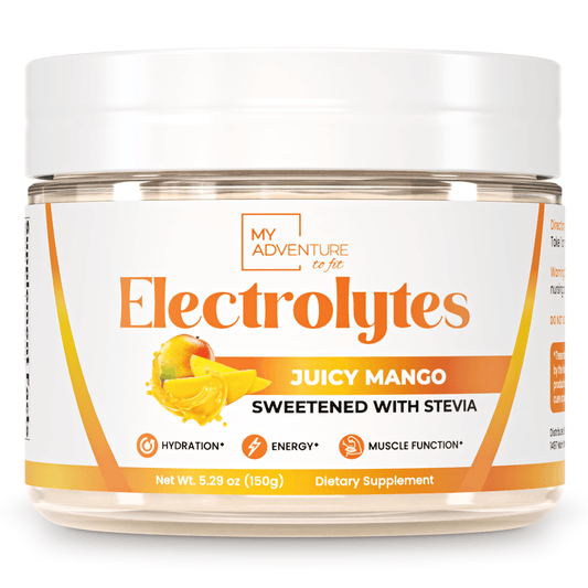 Electrolytes - Juicy Mango NEW - My Adventure to Fit