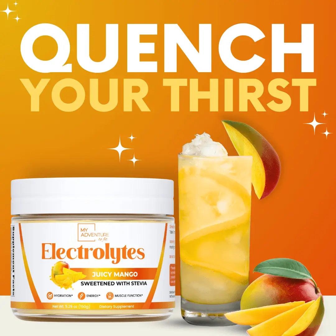 Electrolytes - Juicy Mango NEW - My Adventure to Fit