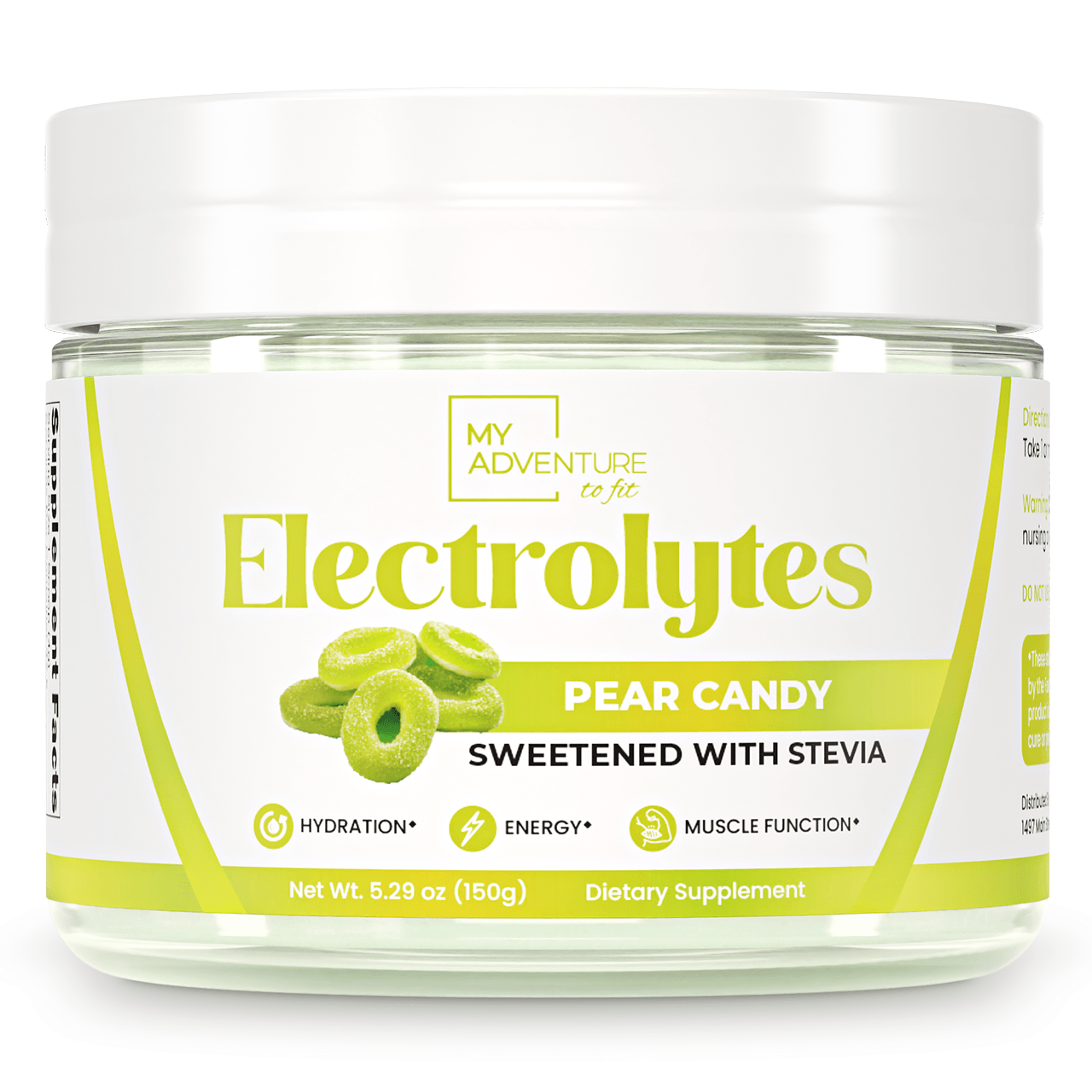 Electrolytes - Pear Candy 🍐 - My Adventure to Fit