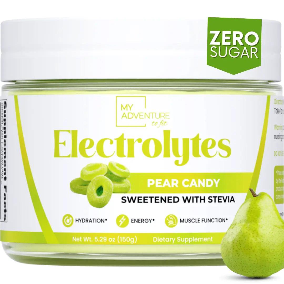 Electrolytes - Pear Candy 🍐 - My Adventure to Fit