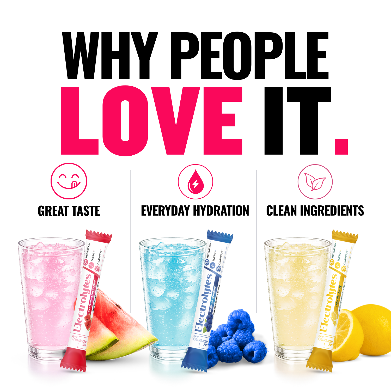 Best Selling Electrolytes Variety Stick Pack - 16ct – My Adventure