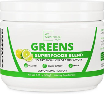 Lemon Lime Greens - My Adventure to Fit