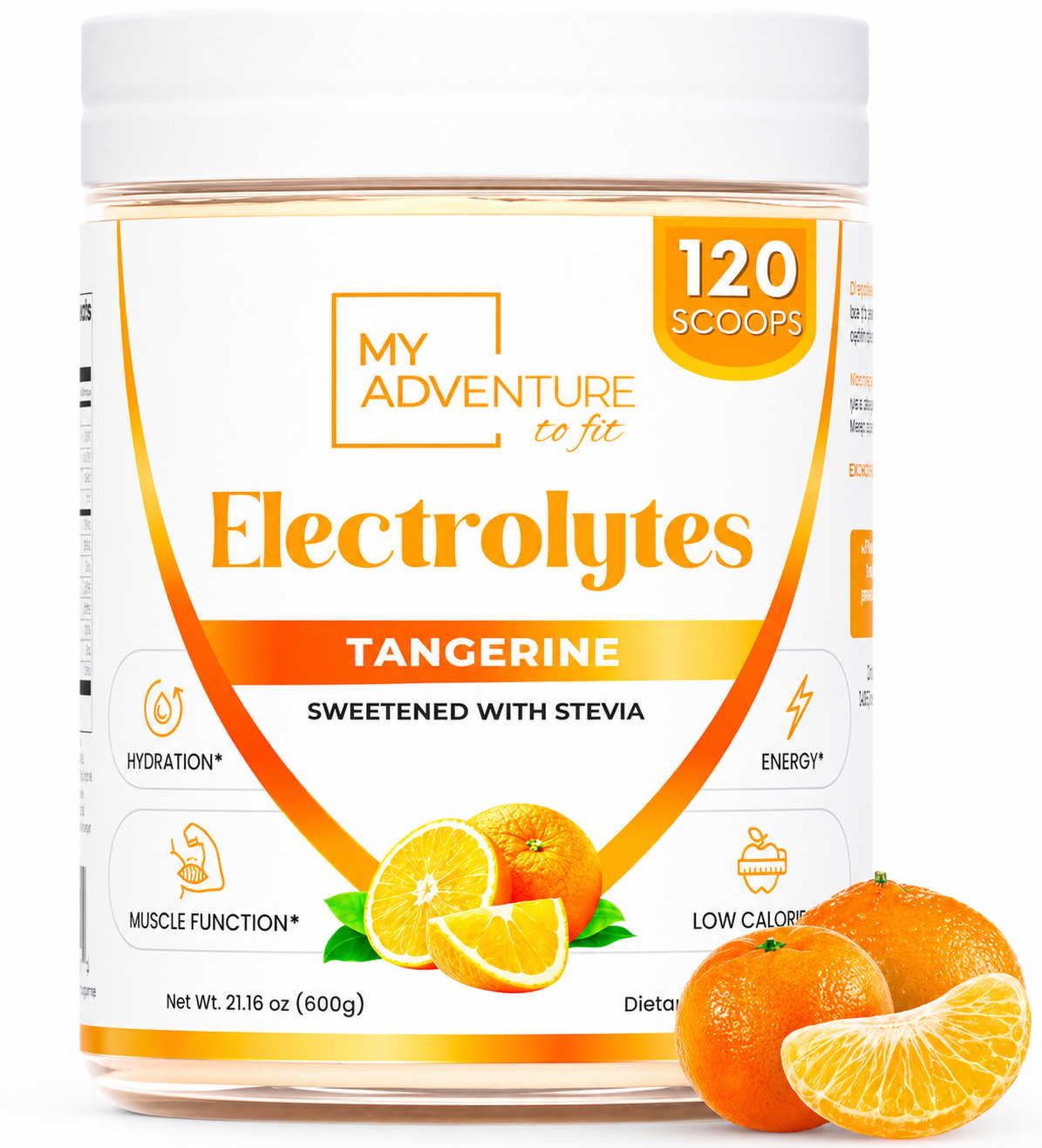 Electrolytes - Tangerine - Family Size - Farewell Flavor