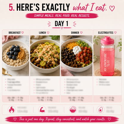 30 Day Weight Loss Challenge - Meal Plan + Instant Download