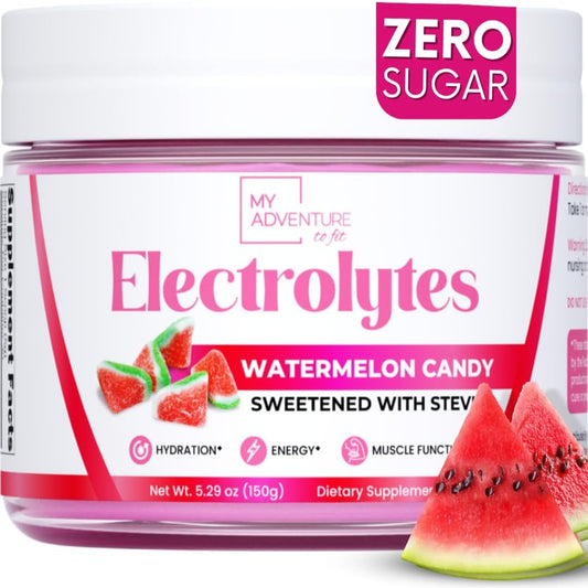 Watermelon Candy Electrolytes - 30 Servings | Zero Sugar Hydration