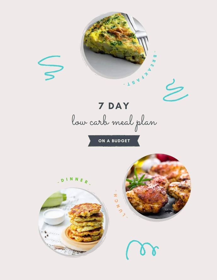 Low Carb Meal Plan on a Budget - Instant Delivery to your email - My Adventure to Fit